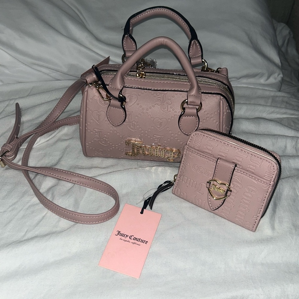 NWT Juicy Couture purse and wallet